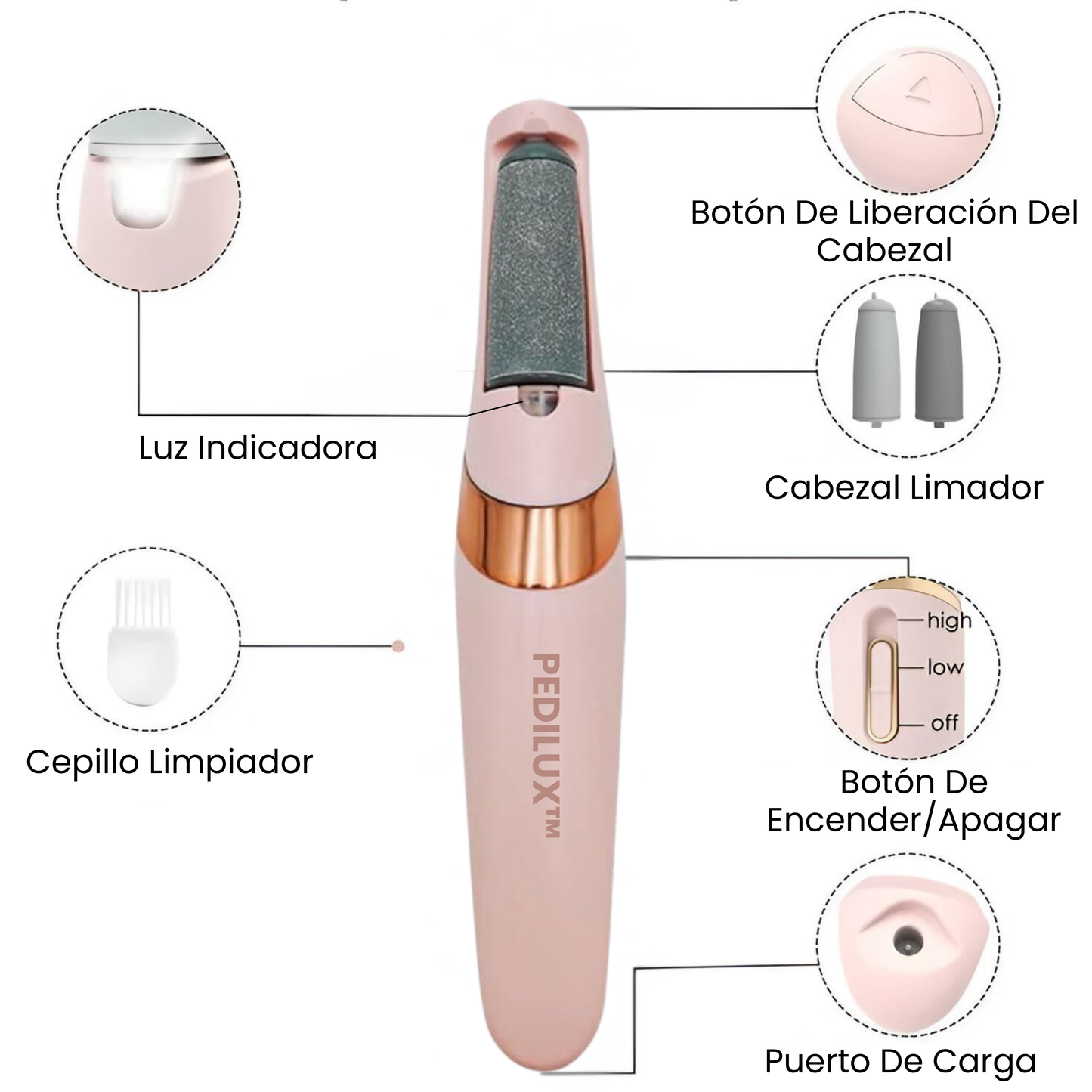 PediLux™ Removedor de Callos